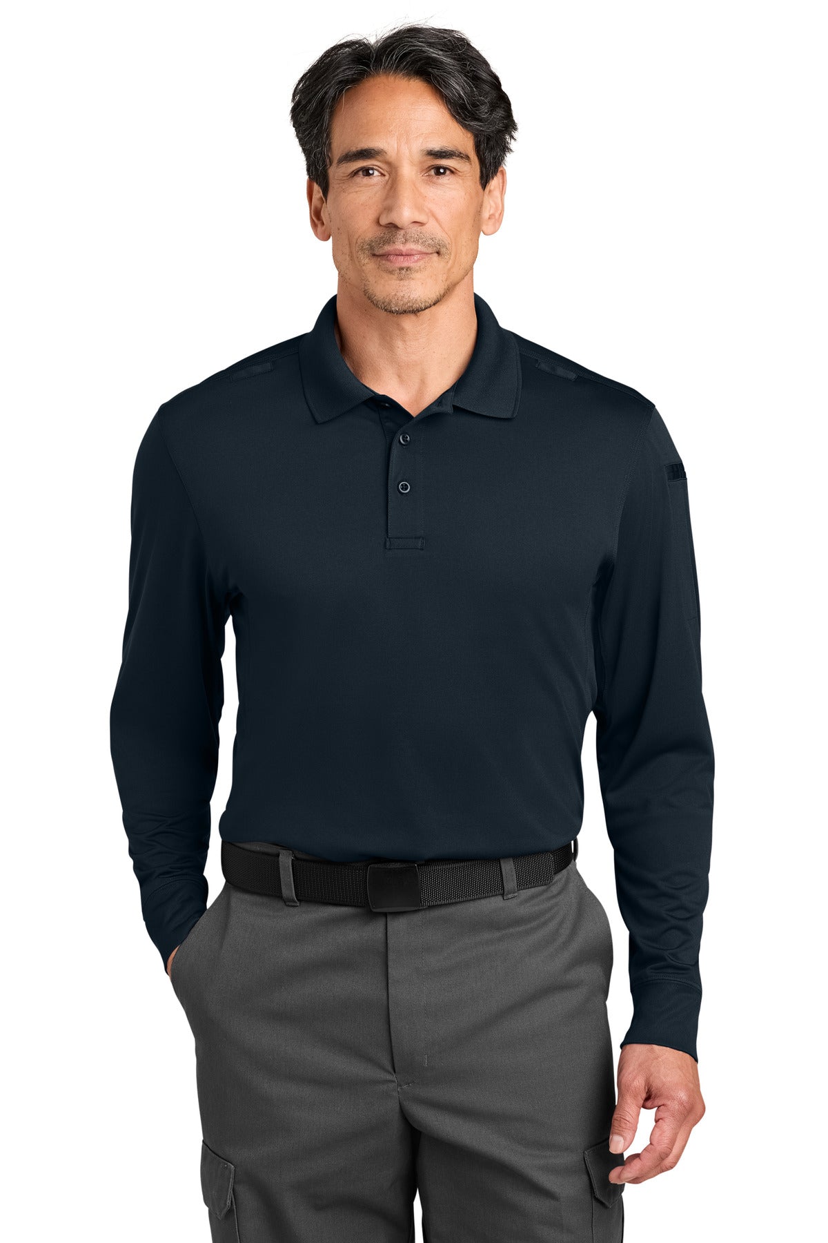 CornerStone ®  Workwear Pro Tactical Long Sleeve Polo CS452LS
