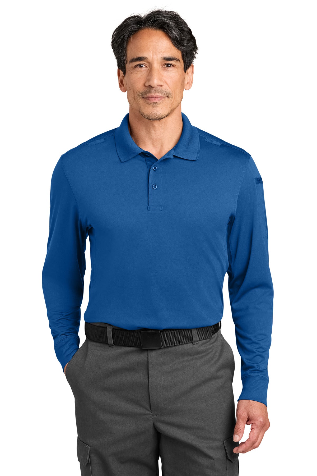 CornerStone ®  Workwear Pro Tactical Long Sleeve Polo CS452LS
