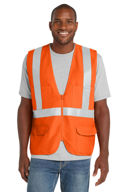 CornerStone ®  - ANSI 107 Class 2 Mesh Back Safety Vest. CSV405