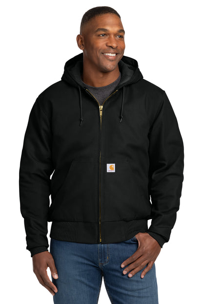 Carhartt  ®  Tall Quilted-Flannel-Lined Duck Active Jac. CTT106677