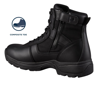 Propper Men's Series 100 6" Side Zip Boot Waterproof Comp Toe Boots