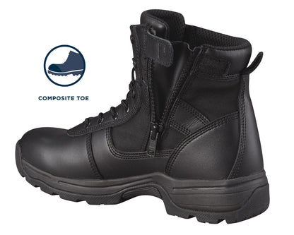 Propper Men's Series 100 6" Side Zip Boot Waterproof Comp Toe Boots