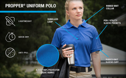 Propper Women's Uniform Short Sleeve Polo
