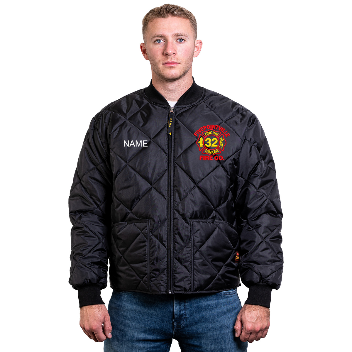 Fivepointville Game Quilted Jacket