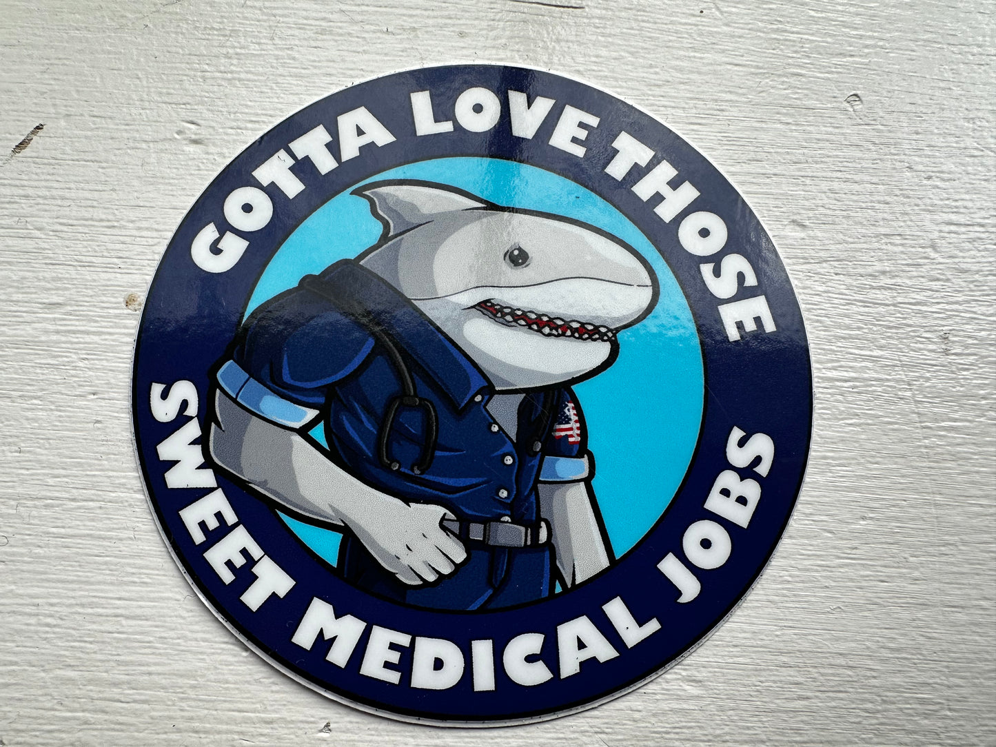 Sweet Medical Jobs Sticker