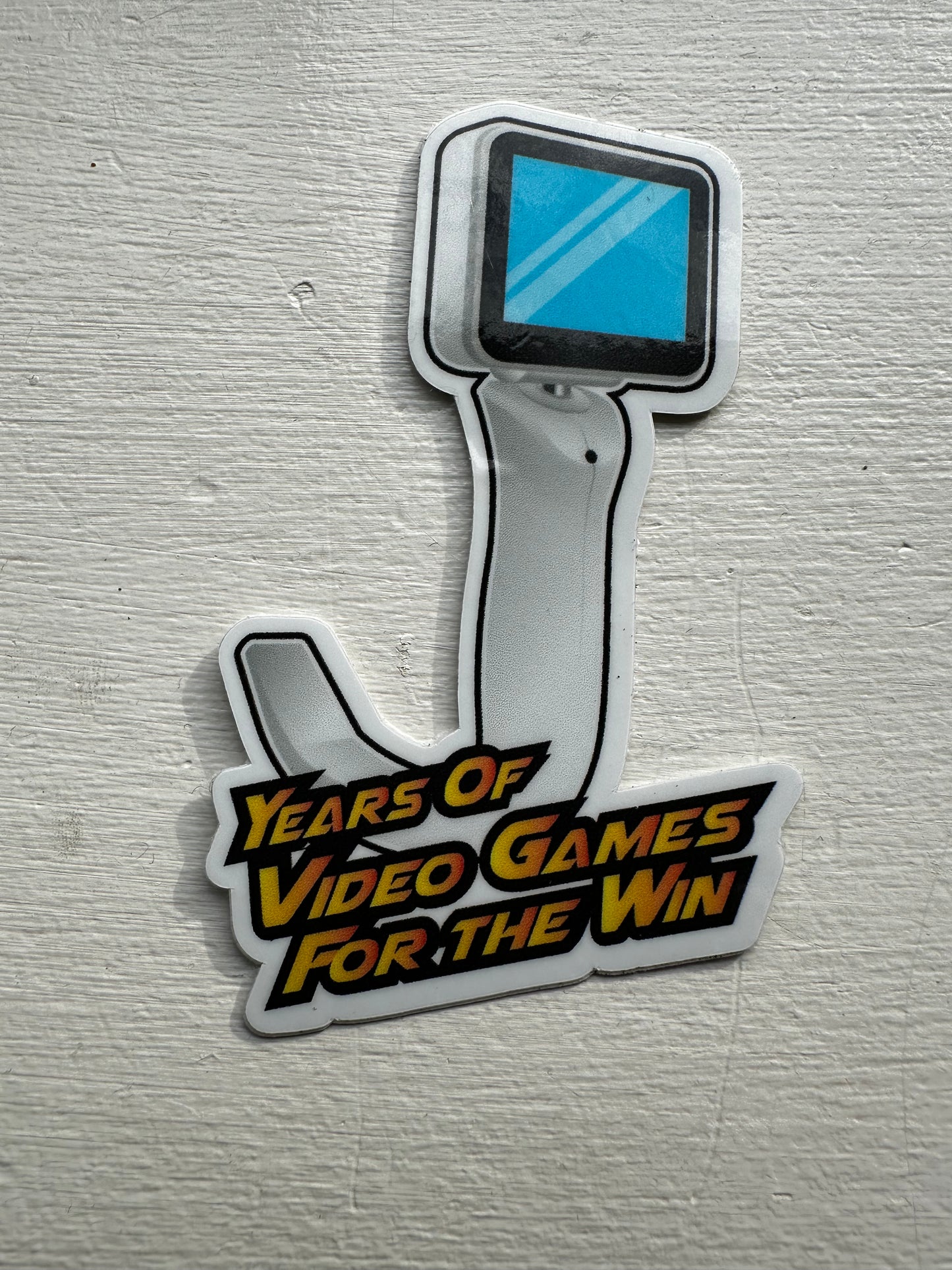 Years of Video Games Sticker