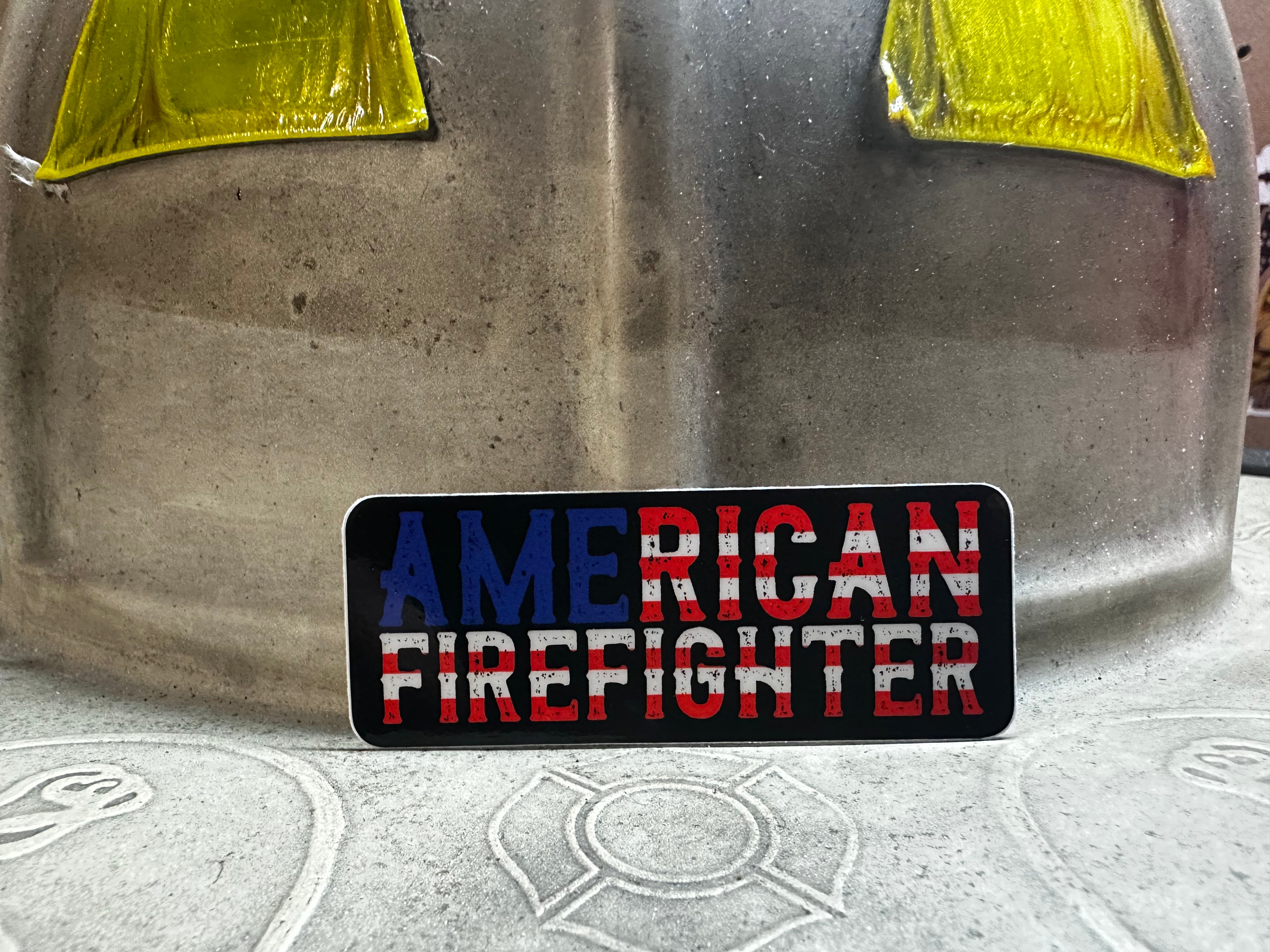 American Firefighter Sticker – Halligan Apparel Co