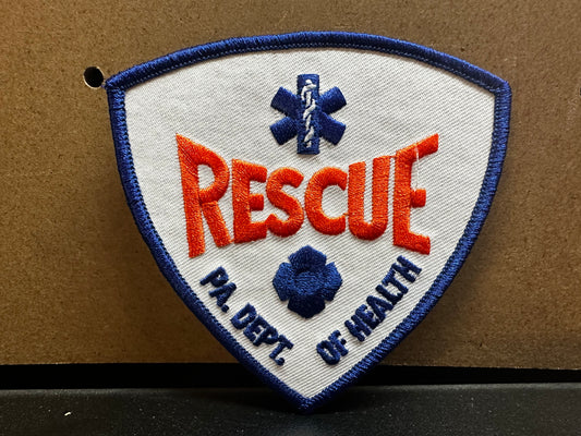 PA Dept of Health Rescue Patch