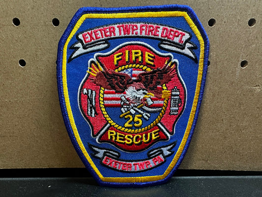 Exeter Township Fire 25 Patch