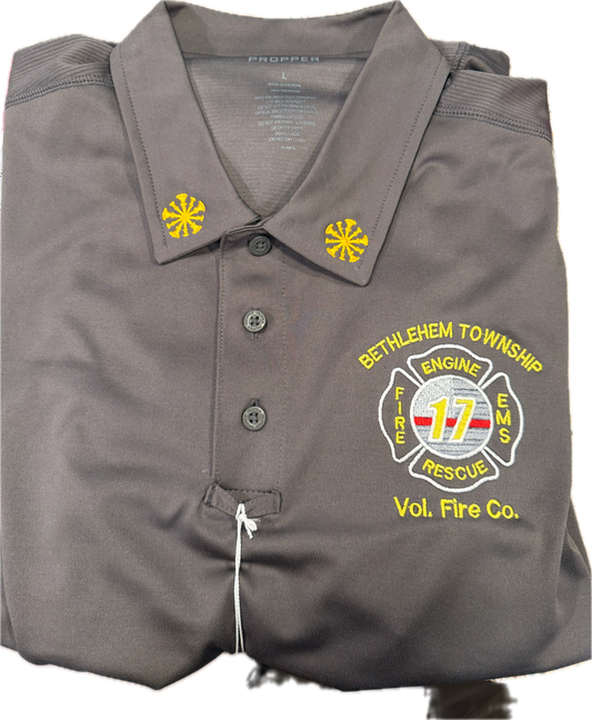BTVFC 17 Propper Summerweight Grey Polo