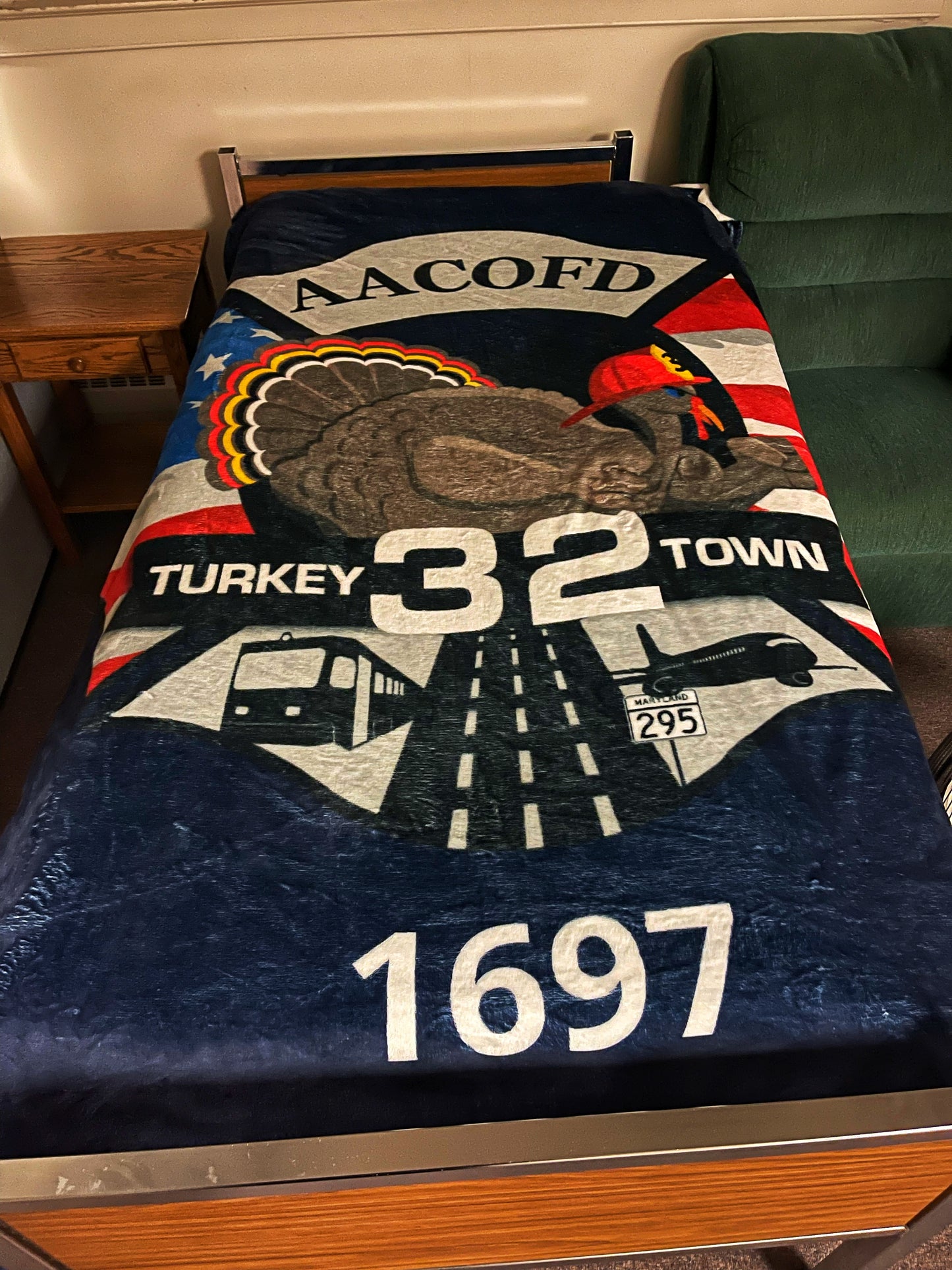 Custom AACOFD Station Blanket