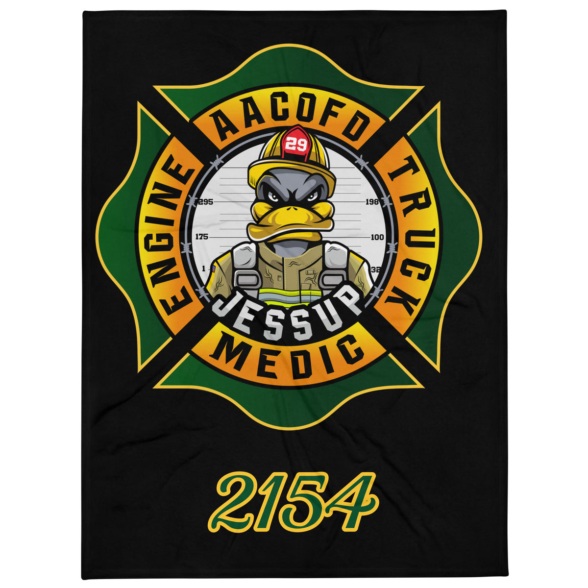 Custom AACOFD Station Blanket