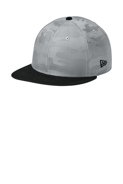 New Era  ®  Camo Flat Bill Snapback Cap NE407