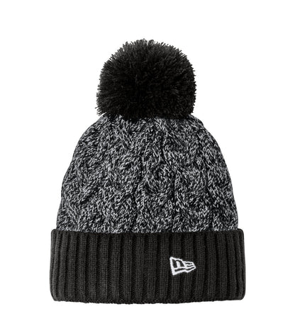 New Era ®  Marled Knit Pom Beanie NE910