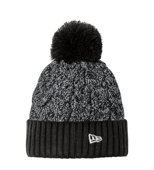New Era ®  Marled Knit Pom Beanie NE910