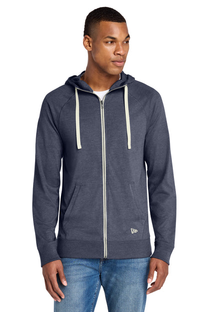 New Era  ®  Sueded Cotton Blend Full-Zip Hoodie. NEA122