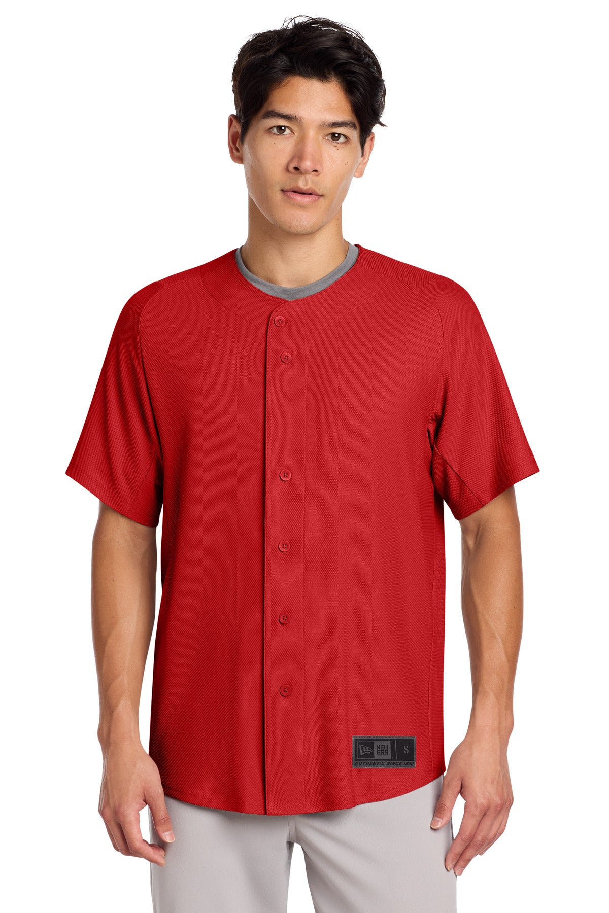 New Era  ®  Diamond Era Full-Button Jersey. NEA220