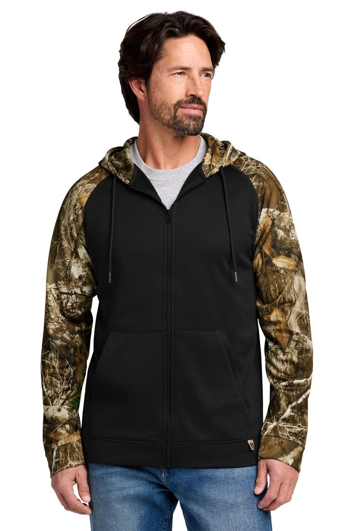 Russell Outdoors ™  Realtree ®  Performance Colorblock Full-Zip Hoodie RU452