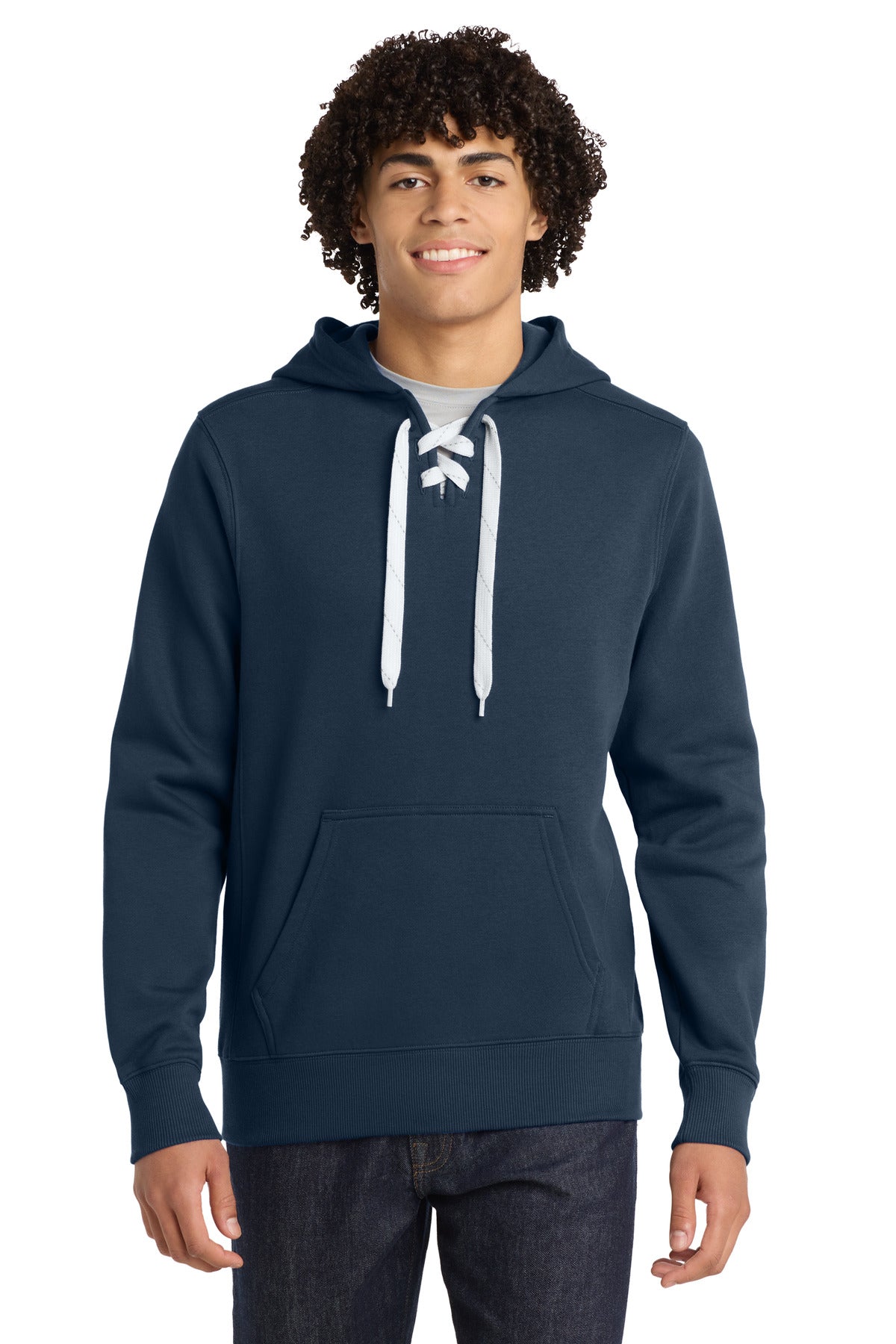 Sport-Tek ®  Lace Up Pullover Hooded Sweatshirt. ST271