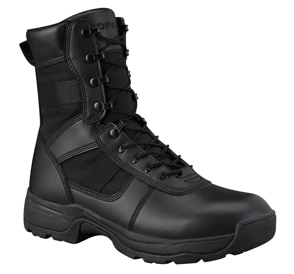 Propper Men's Series 100 8" Side Zip Boot Waterproof Comp Toe Boots - Black