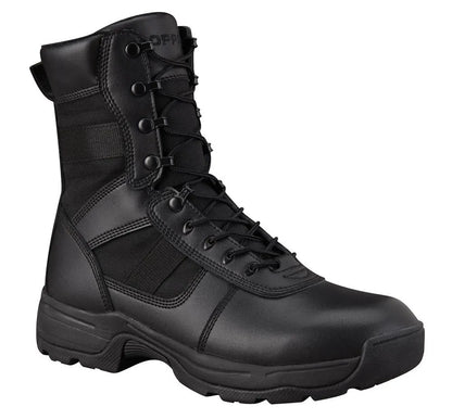 Propper Men's Series 100 8" Side Zip Boot Waterproof Comp Toe Boots - Black
