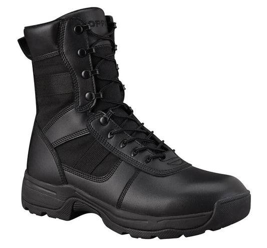 Propper Men's Series 100 8" Side Zip Boot Waterproof Comp Toe Boots - Black