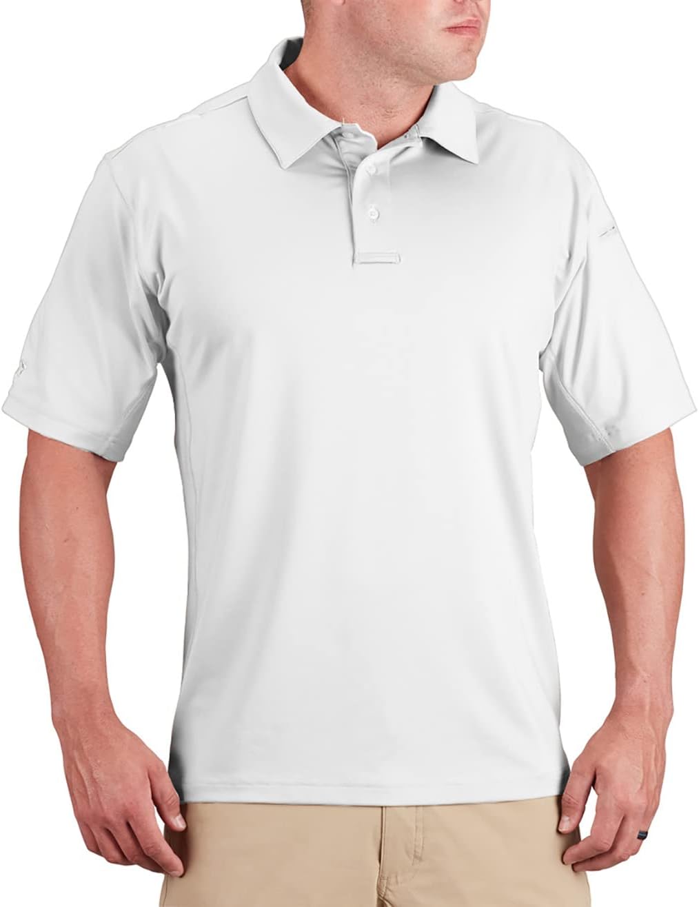 Propper Men's EdgeTec Short Sleeve Polo - White