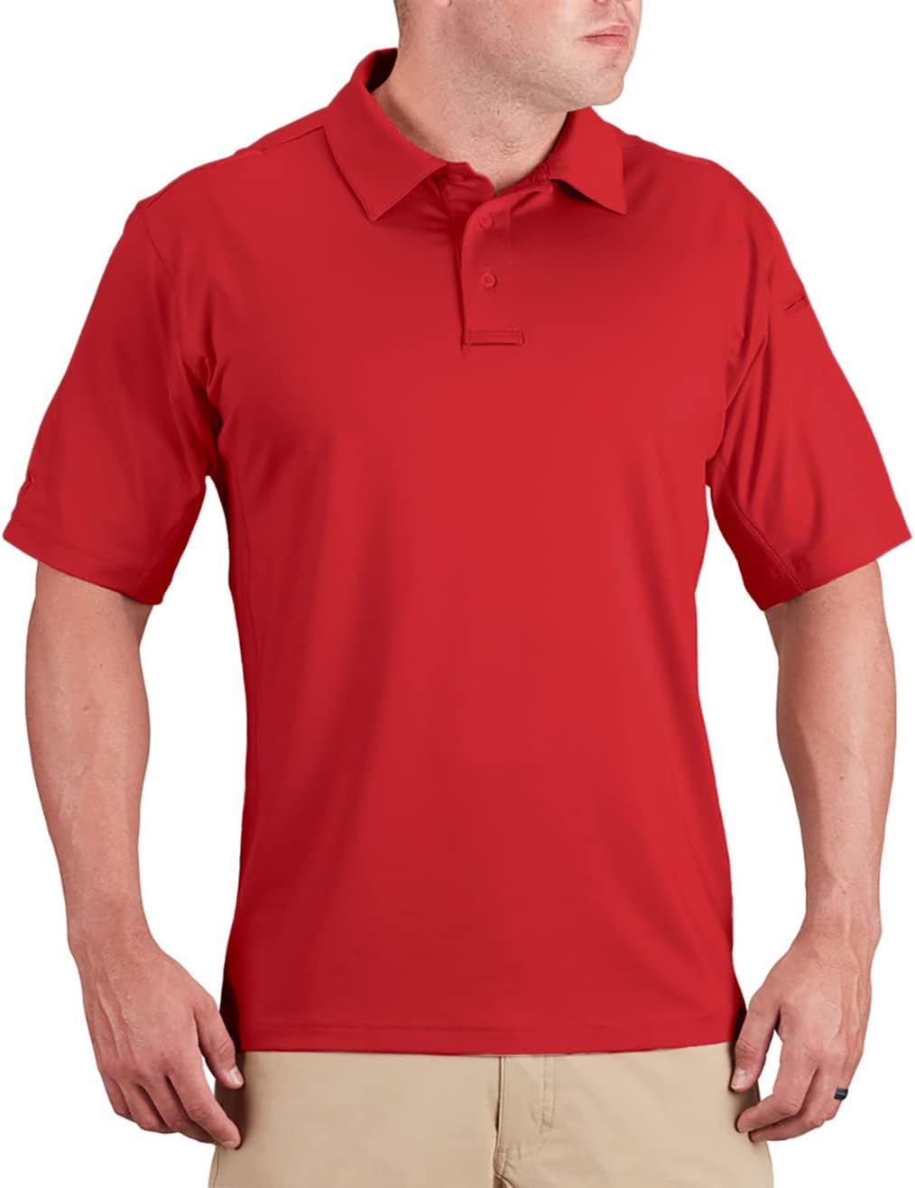 Propper Men's EdgeTec Short Sleeve Polo - Red