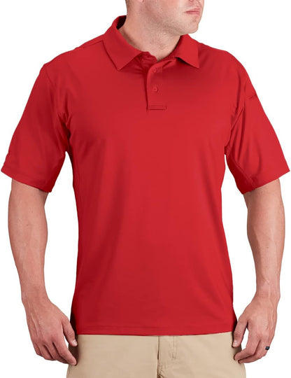Propper Men's EdgeTec Short Sleeve Polo - Red