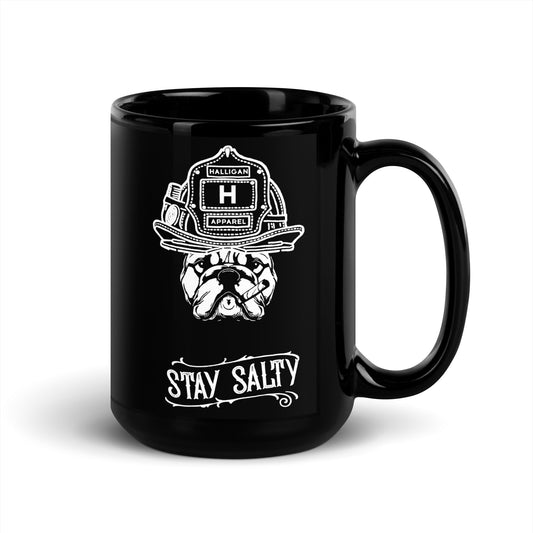 Stay Salty Black Mug