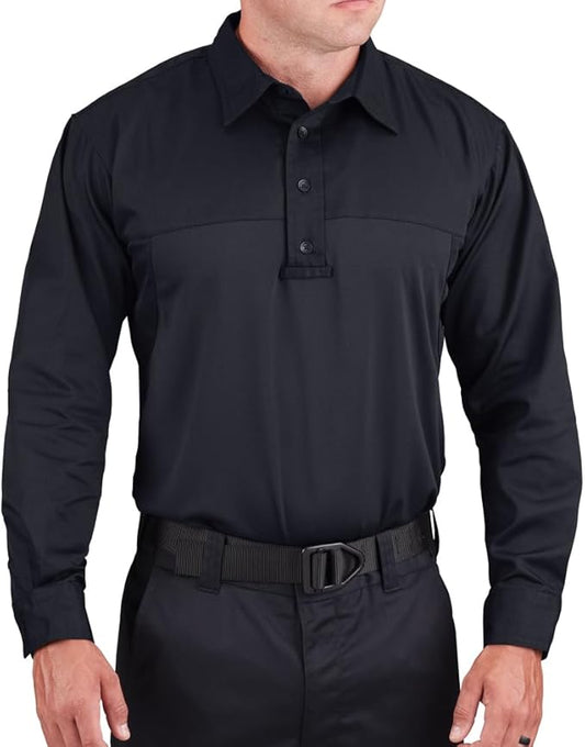 Propper Men's Kinetic Duty Armor Long Sleeve Shirt - LAPD Navy