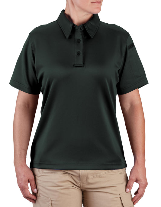 Propper Women's I.C.E. Performance Short Sleeve Polo - Dark Green