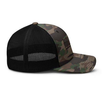 Halligan Wordmark Camo