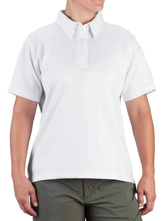Propper Women's I.C.E. Performance Short Sleeve Polo - White