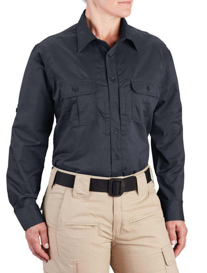 Propper Women's Kinetic Long Sleeve Shirt - LAPD Navy