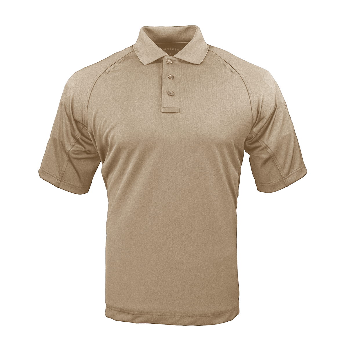 Propper Men's Raglan Short Sleeve Utility Polo - Silver Tan