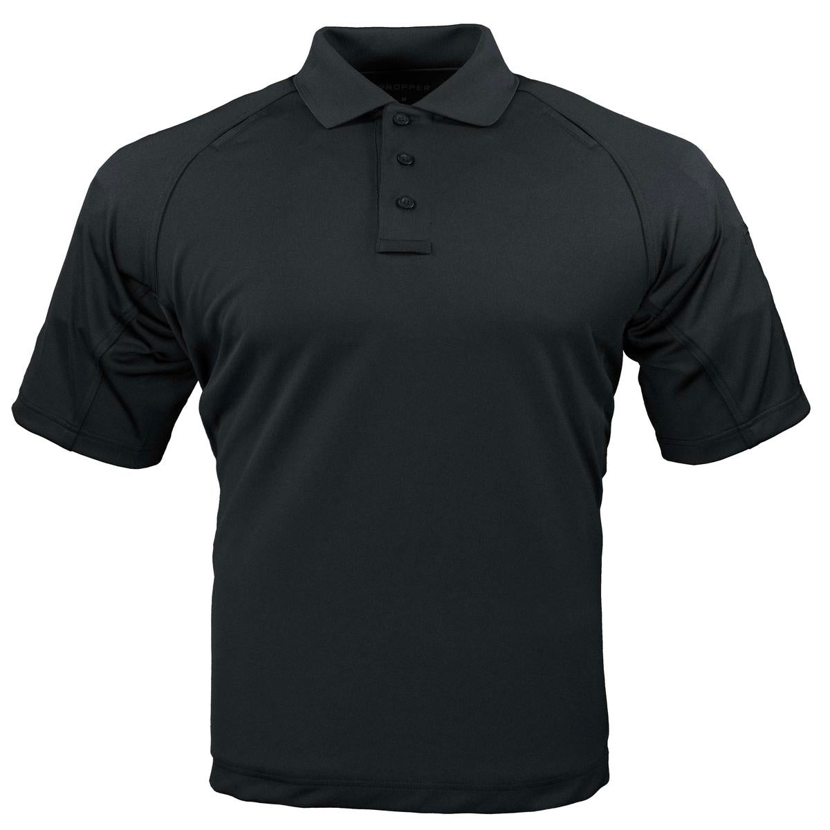 Propper Men's Raglan Utility Short Sleeve Polo - Charcoal