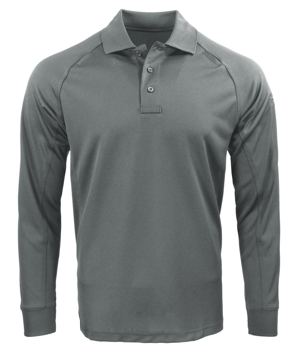 Propper Men's Raglan Long Sleeve Utility Polo - Grey