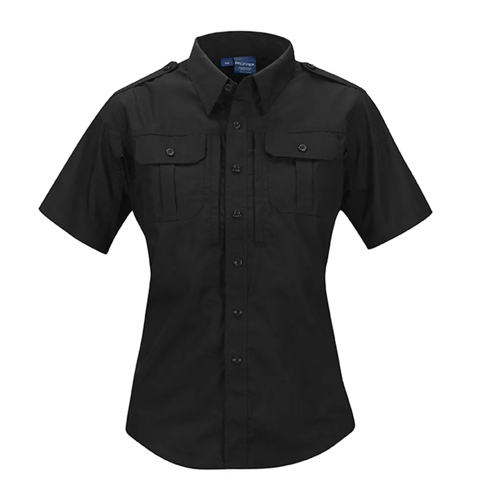 Propper Women's Tactical Short Sleeve Shirt - Black