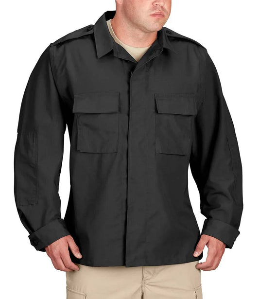 Propper Men's BDU Long Sleeve Shirt - Black