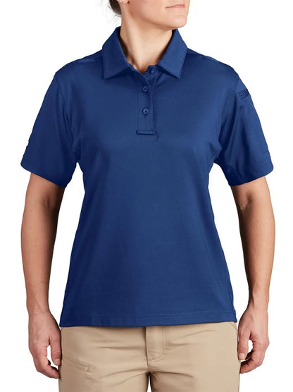 Propper Women's EdgeTec Short Sleeve Polo - Cobalt Blue