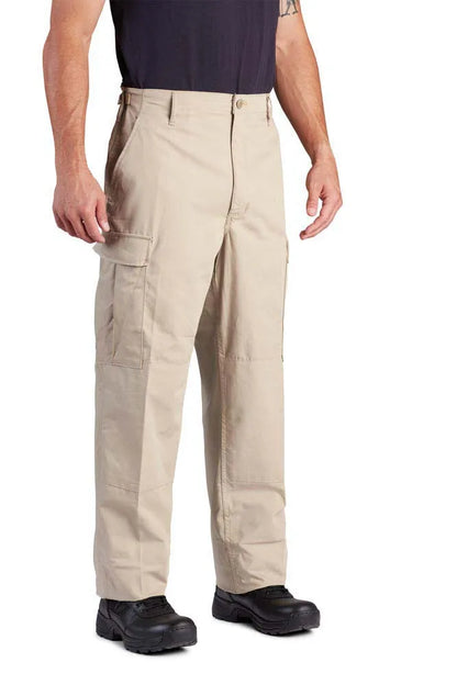 Propper Men's BDU Zipper Fly Trouser - Khaki