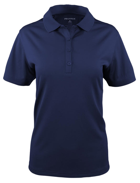 Propper Women's Midweight Short Sleeve Polo - Black