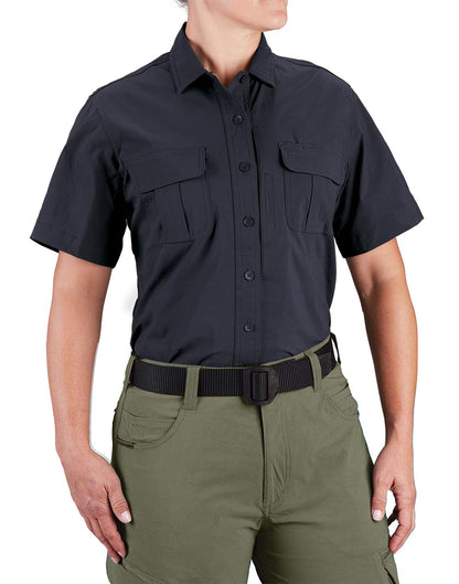 Propper Women's Summerweight Tactical Short Sleeve Shirt - LAPD Navy