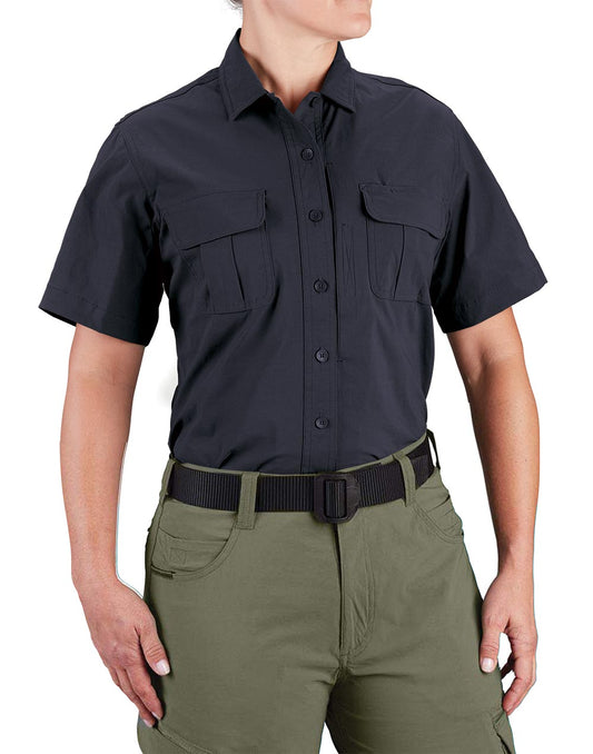 Propper Women's Summerweight Tactical Short Sleeve Shirt - LAPD Navy
