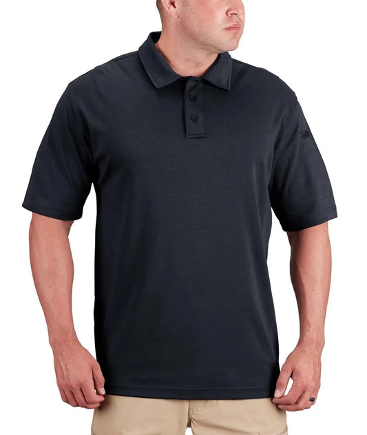 Propper Men's Uniform Cotton Short Sleeve Polo - Midnight Navy