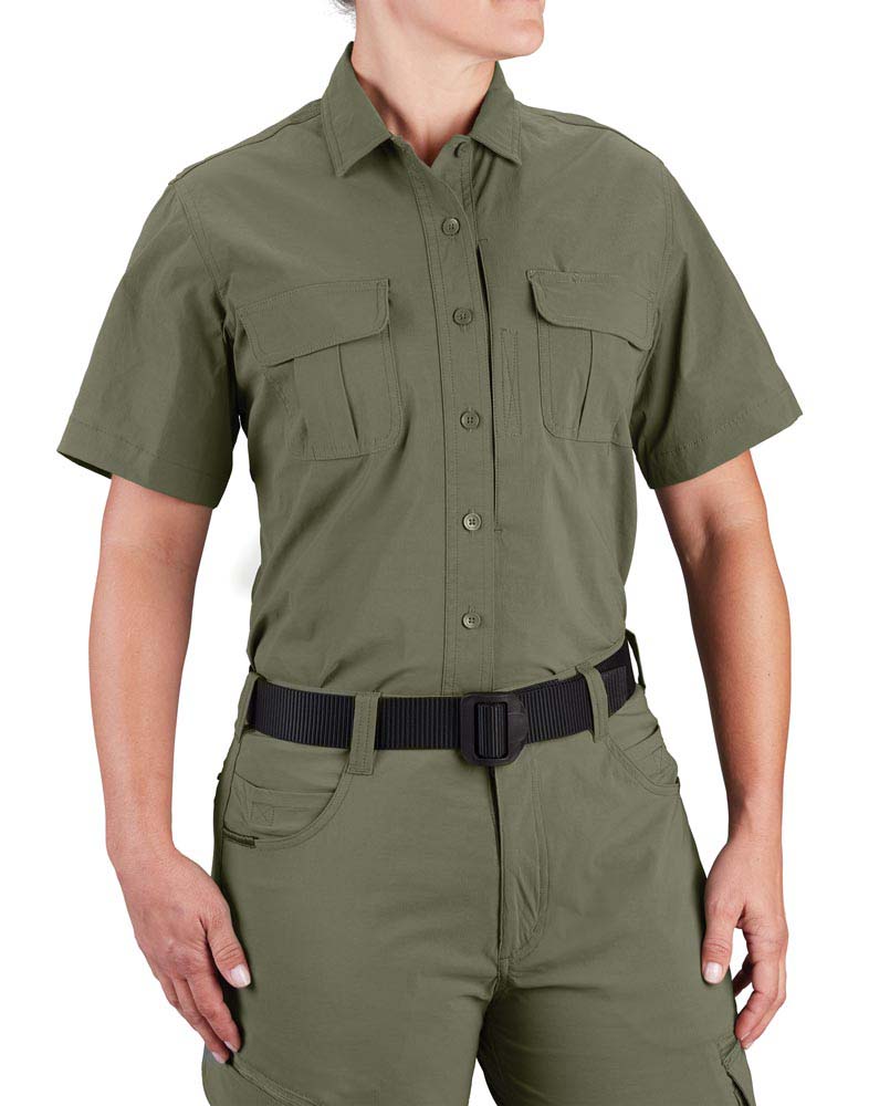 Propper Women's Summerweight Tactical Short Sleeve Shirt - Olive
