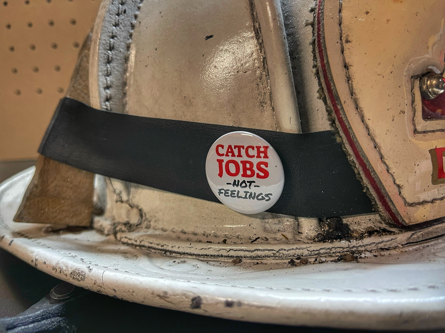 CATCH JOBS Pin Button