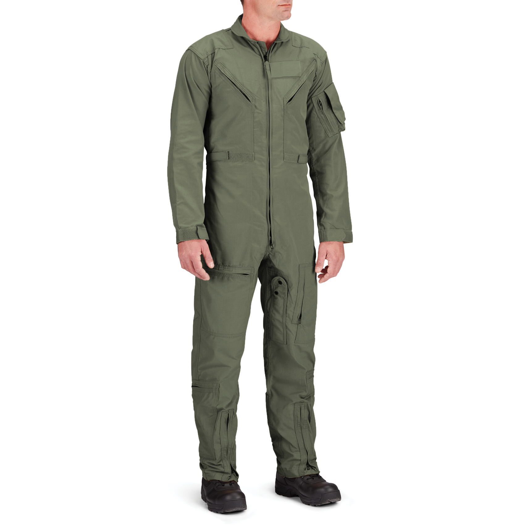 Propper Men's Poly Cotton Twill 27/P Flyers Coverall - Freedom Green