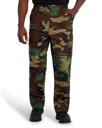 Propper Men's Uniform BDU Trouser- Ripstop - Woodland